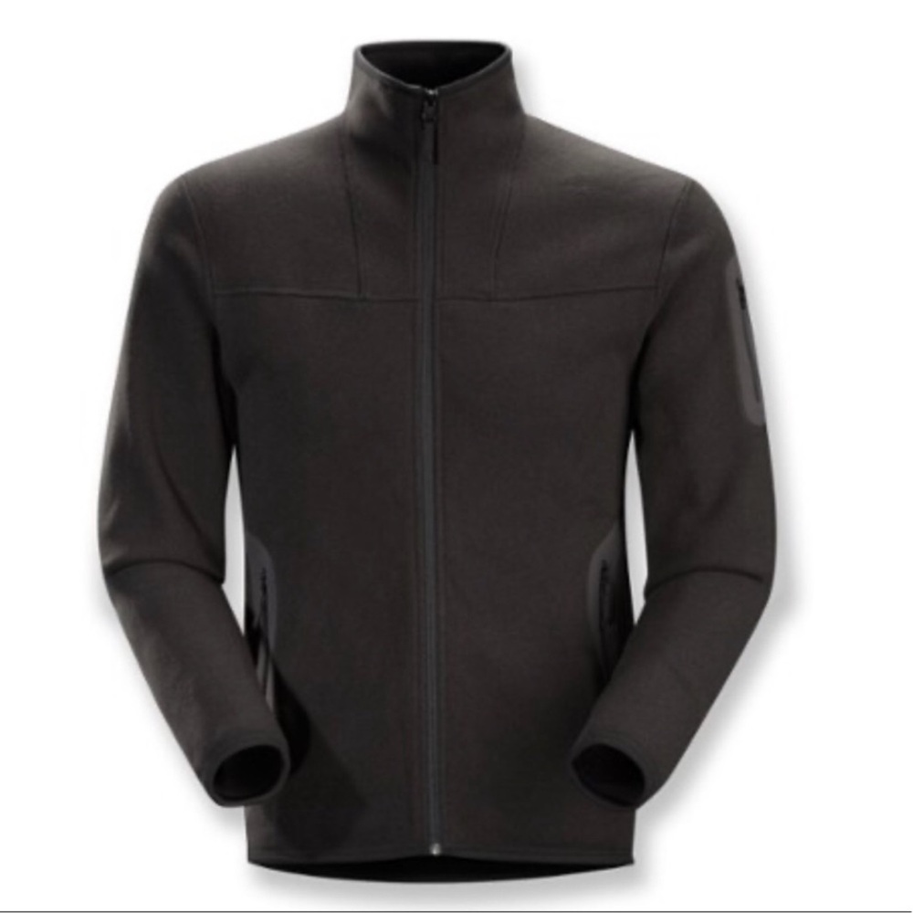 Arcteryx sz S Men’s Covert Cardigan Fleece Jacket Heathered Gray New